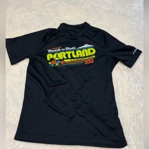 Portland Inaugural Rock and Roll Marathon race shirt - never worn, Men Large